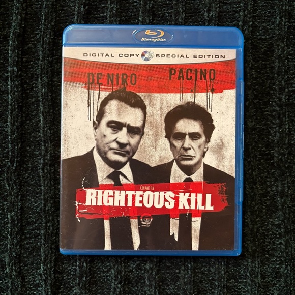 Righteous Kill Blu-ray Special Edition 2008 Al Pacino, Robert De Niro - Picture 1 of 3